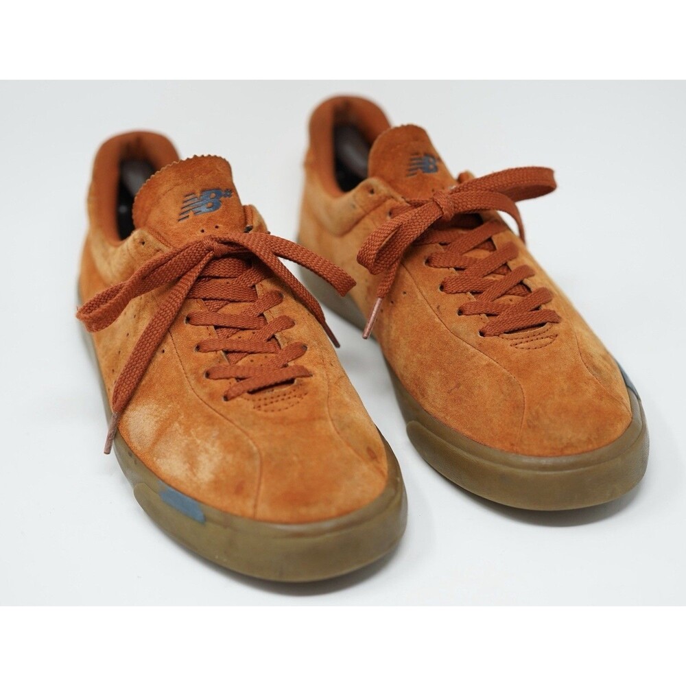 New Balance Numeric 22 Burnt Orange Suede Skate Shoes Size 10